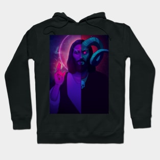 Duality of Man Hoodie